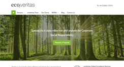 Desktop Screenshot of ecoveritas.com