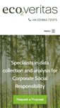 Mobile Screenshot of ecoveritas.com